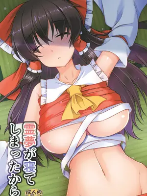 (C106) [有言実行 (ゴンざぶろー)] 霊夢が寝てしまったから (東方Project)